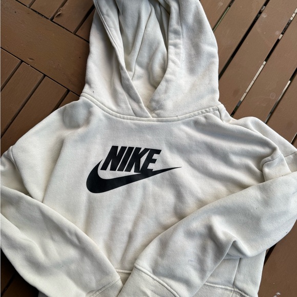 Nike Other - Nike Off-White Hoodie with Black Label